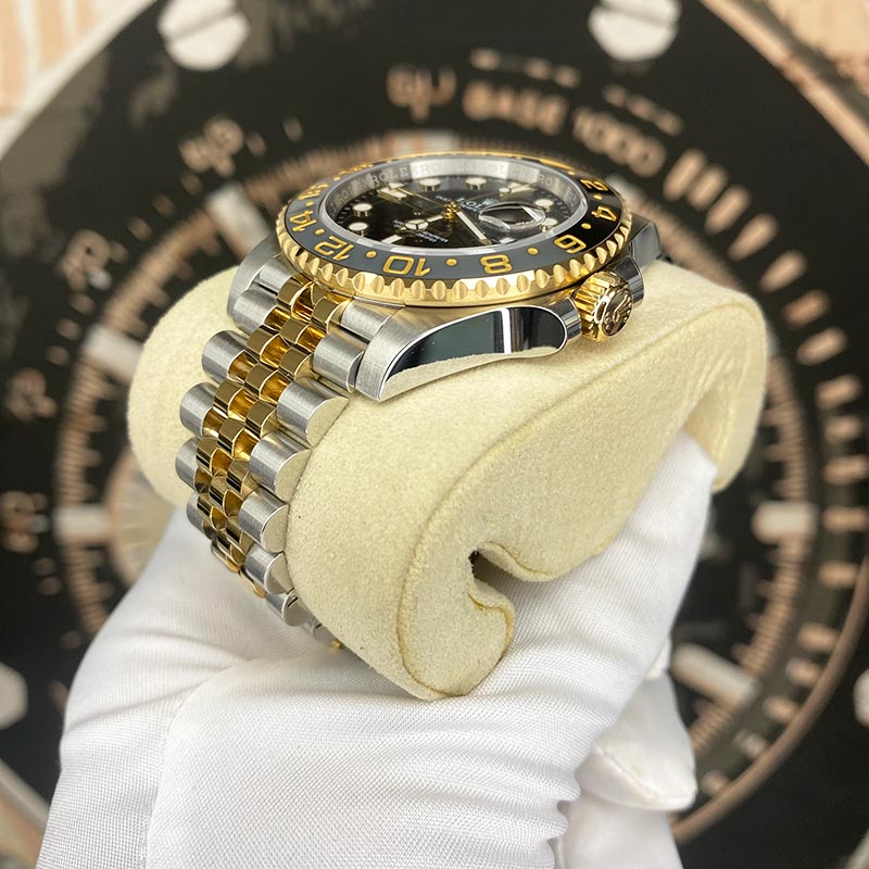 Rolex GMT-Master II 40mm 126713GRNR Black Dial