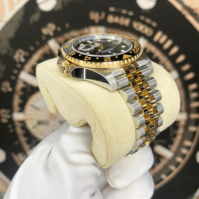 Rolex GMT-Master II 40mm 126713GRNR Black Dial