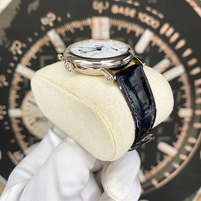 Patek Philippe Complications 36mm Moon Phase 5054G-001 Silver Dial Pre-Owned