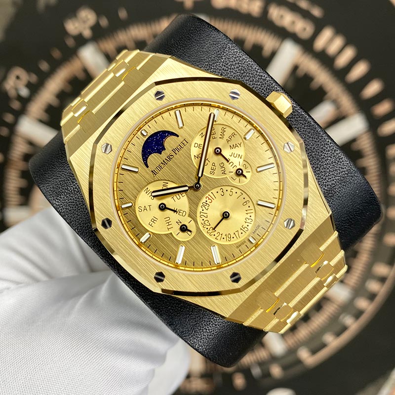 Audemars Piguet Royal Oak Limited 88 Perpetual Calendar Ultra-Thin 41mm 26586BA Gold Dial