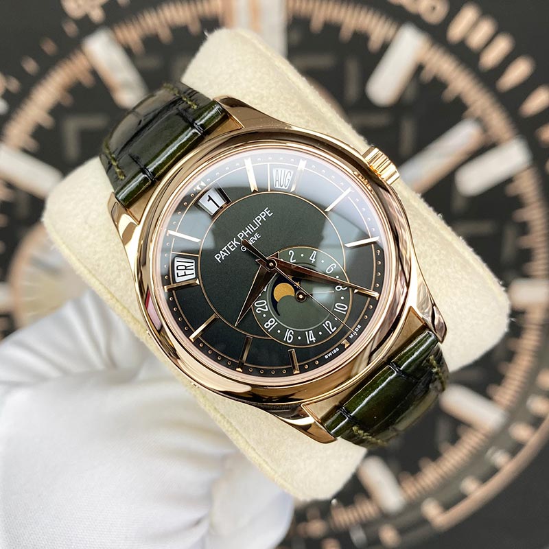 Patek Philippe Annual Calendar Complication 40mm 5205R Green Dial