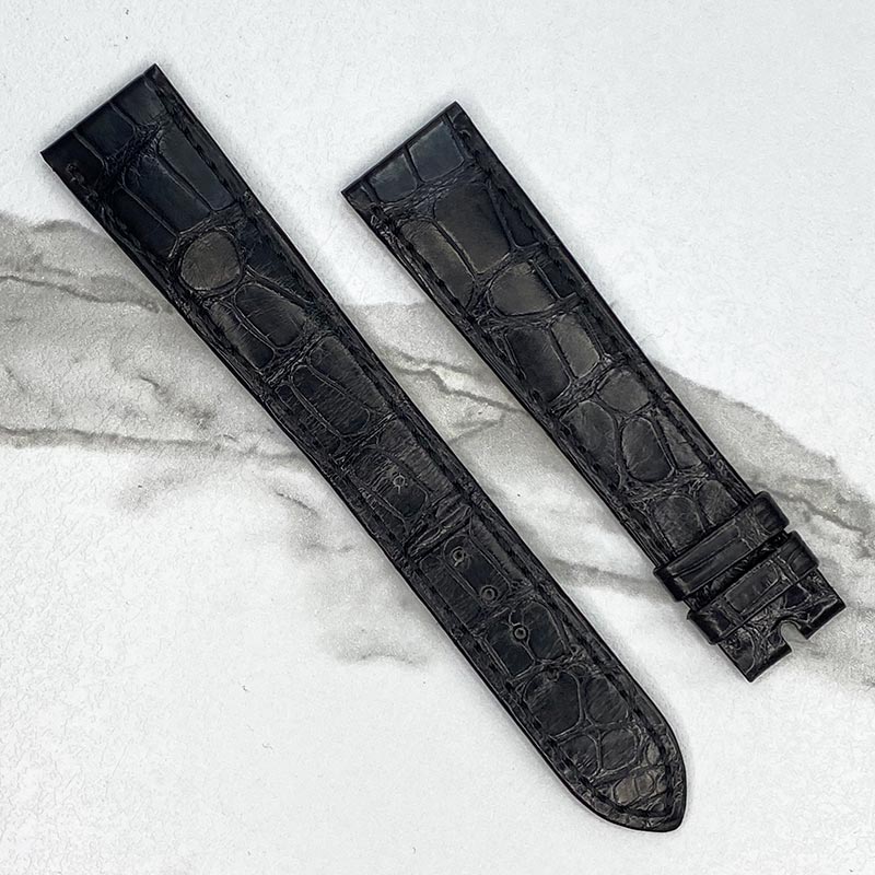 Patek Philippe Black Alligator Strap 20x16