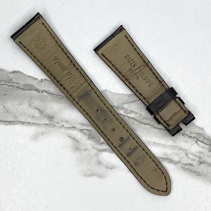 Patek Philippe Brown Alligator Strap 21x16