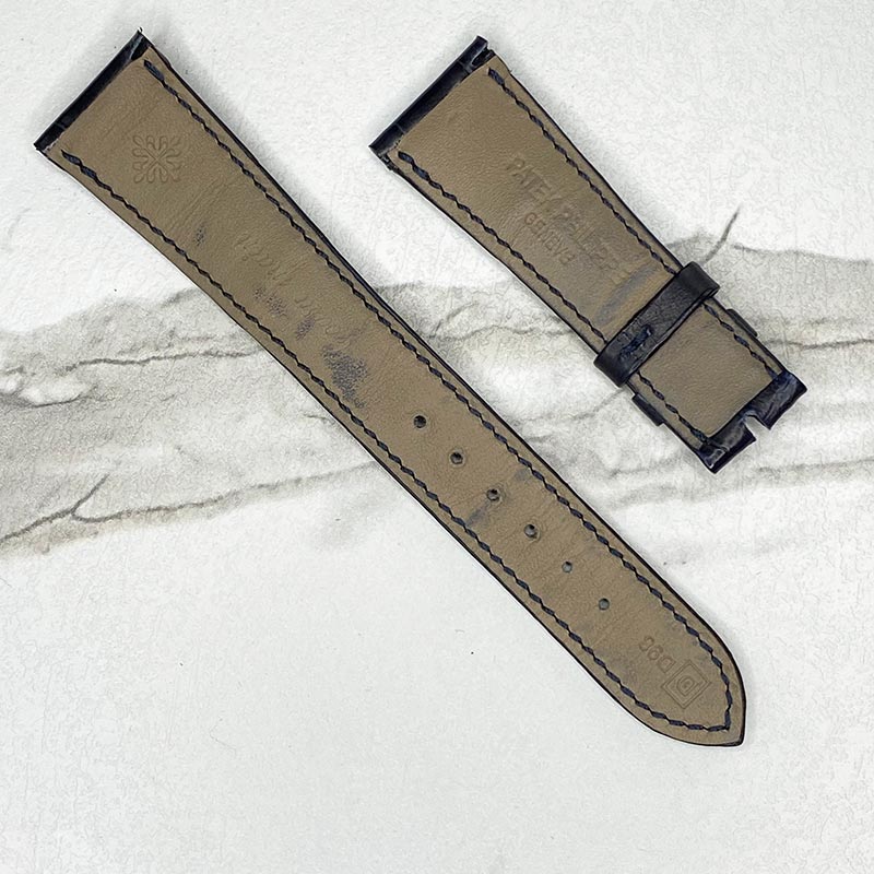 Patek Philippe Blue Alligator Strap 21x16