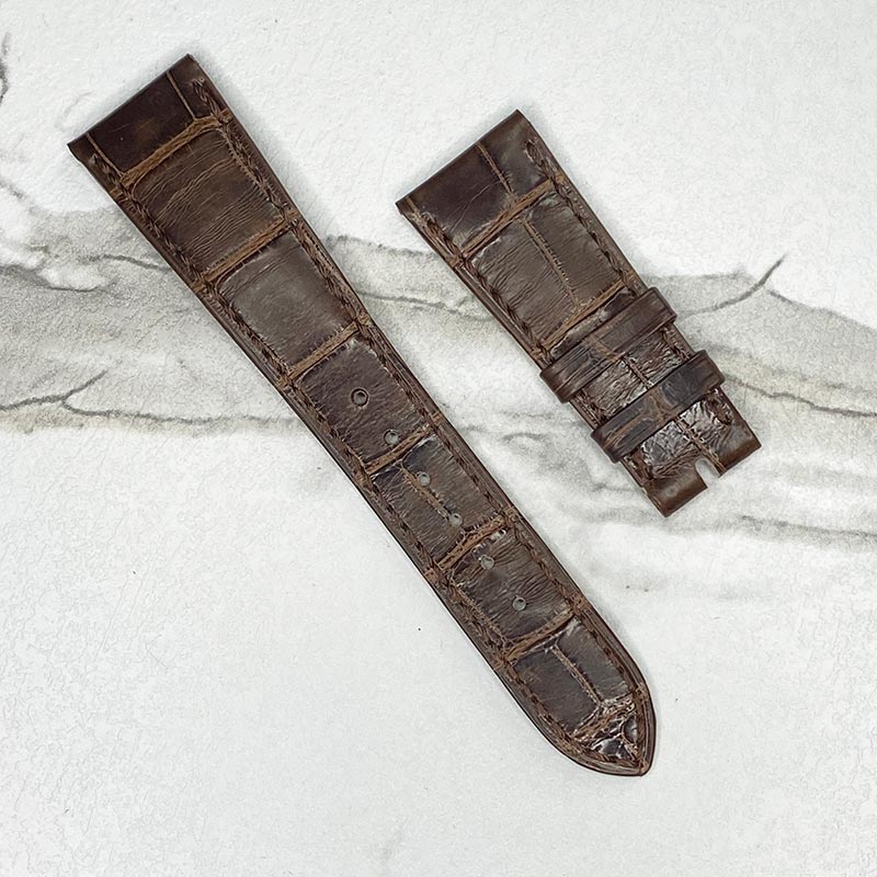 Patek Philippe Lighter Brown Alligator Strap 21x16