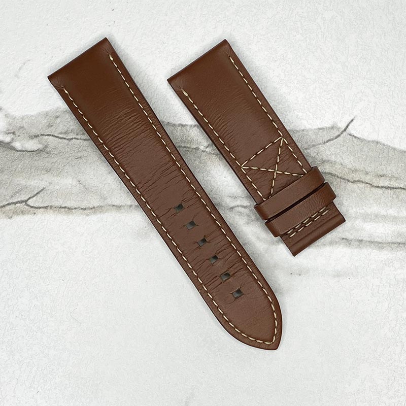 Patek Philippe Brown Calf Skin Strap 21x18