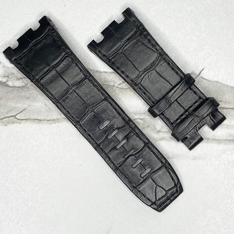 Audemars Piguet Black Alligator Strap 44mm Offshore