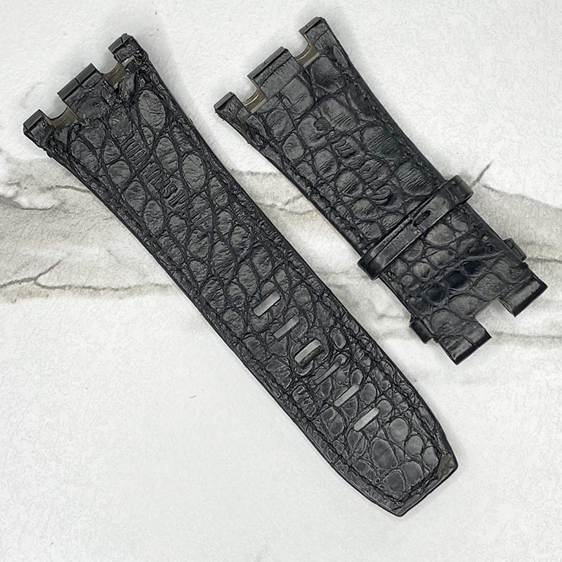 Audemars Piguet Black Alligator Strap 44mm Offshore