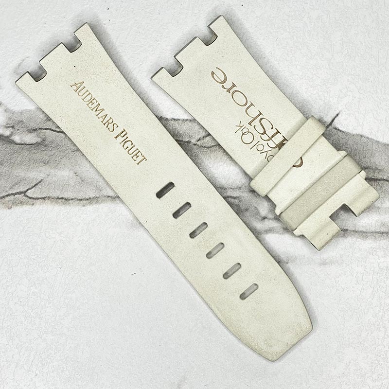 Audemars Piguet White Rubber Strap 42mm Diver Offshore