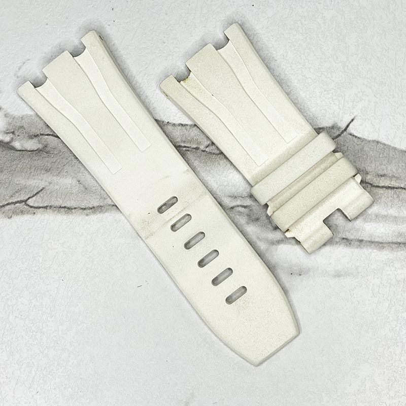 Audemars Piguet White Rubber Strap 44mm Offshore