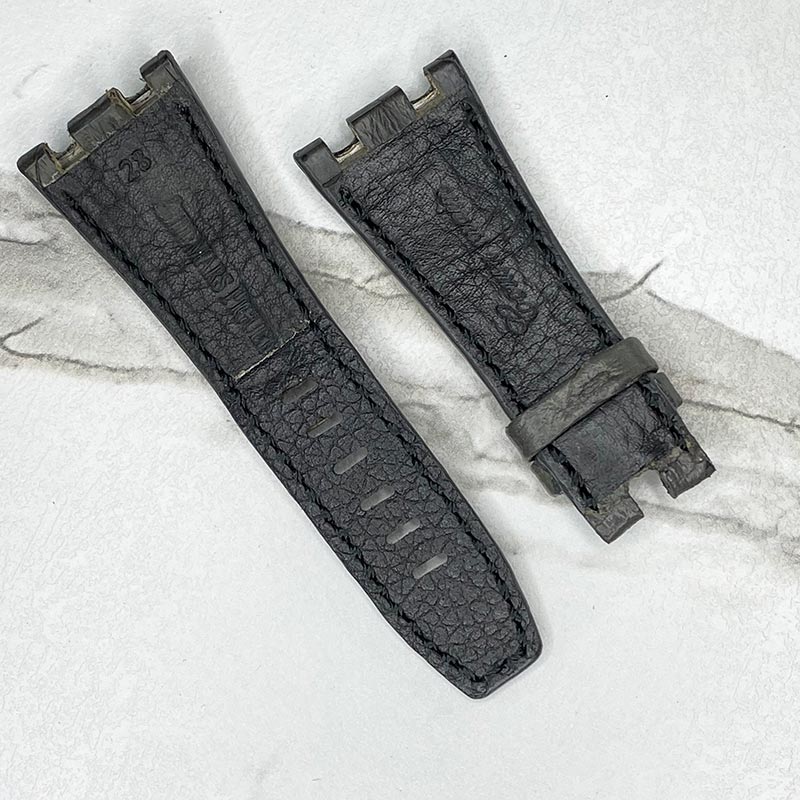 Audemars Piguet Grey Horn-Back Alligator Strap 42mm Offshore