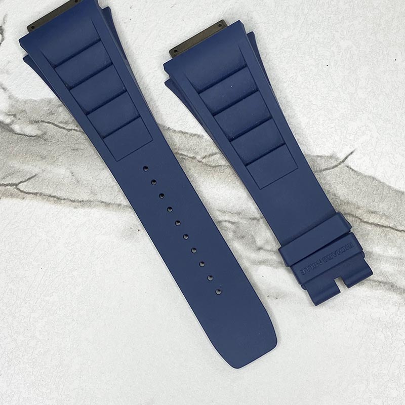 Richard Mille RM30 Blue Rubber Strap