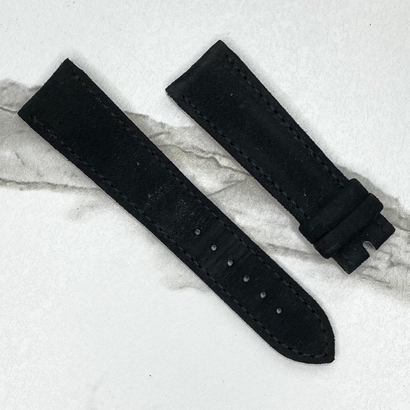 CHRISTIES Audemars Piguet Code 11.59 Black Suede Strap 22x18
