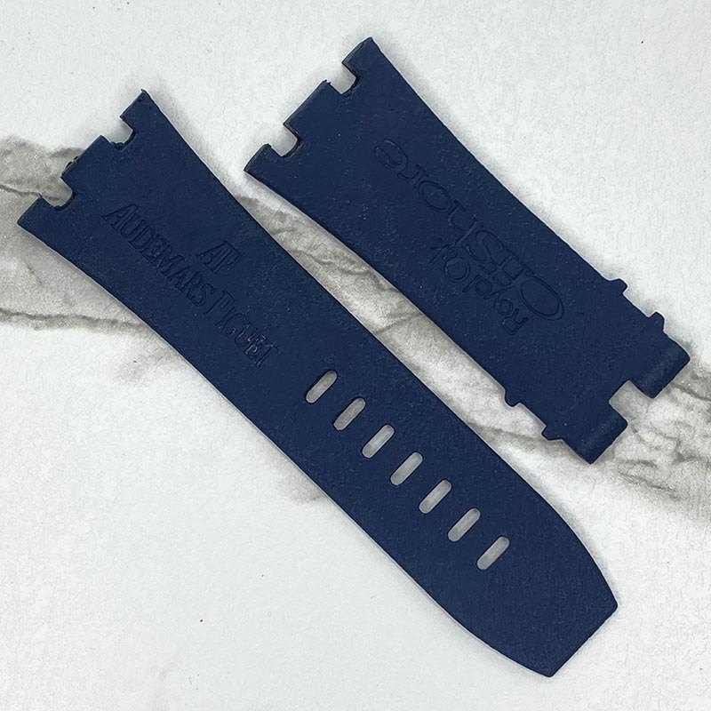 Aftermarket Audemars Piguet Blue Silicone Strap 44mm Offshore