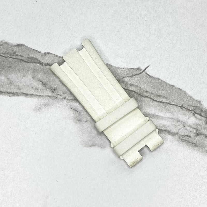 Audemars Piguet White Rubber Strap 42mm Diver Offshore / One Side