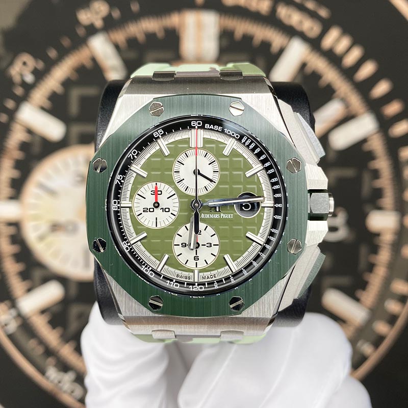 Audemars Piguet Limited Edition Royal Oak Offshore Chronograph 44mm 26400SO Khaki Green Dial