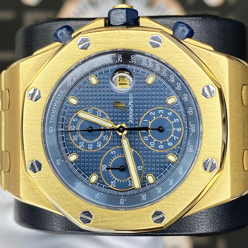 Audemars Piguet Royal Oak Offshore Chronograph 42mm 25721BA Blue Dial Pre-Owned