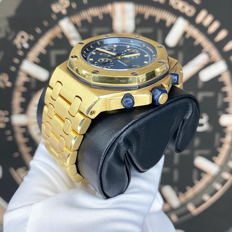 Audemars Piguet Royal Oak Offshore Chronograph 42mm 25721BA Blue Dial Pre-Owned