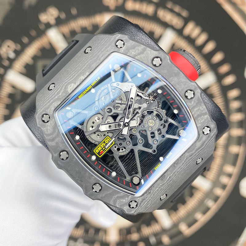 Richard Mille Rafael Nadal RM35-01 Carbon 50mm Skeletonized Dial Pre-Owned