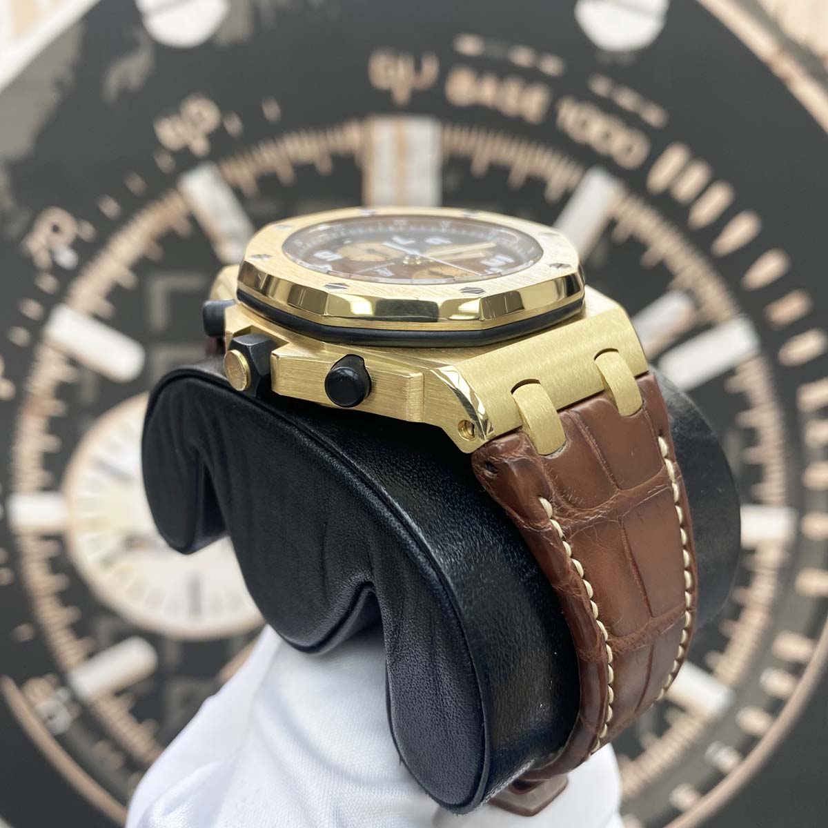 Audemars Piguet Limited Edition Arnold Schwarzenegger Royal Oak Offshore 42mm 26007BA Brown Dial Pre-Owned