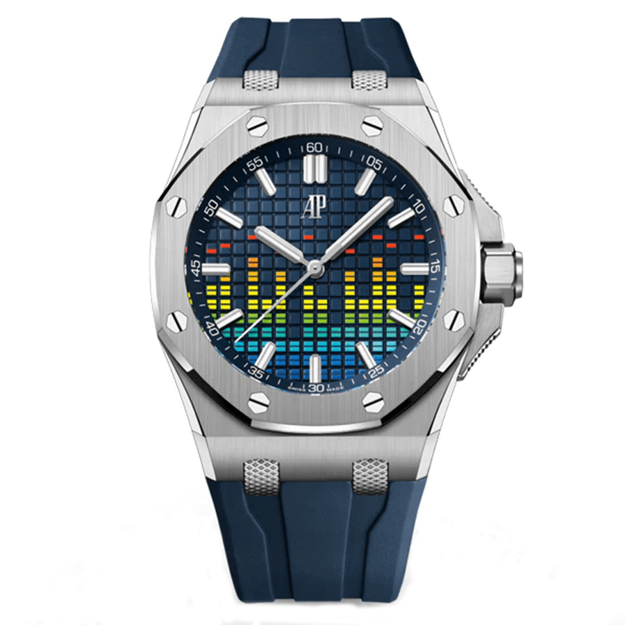 Audemars Piguet Royal Oak Offshore Self Winding Music Edition 43mm 15600TI.OO.A343CA.01 Blue Dial