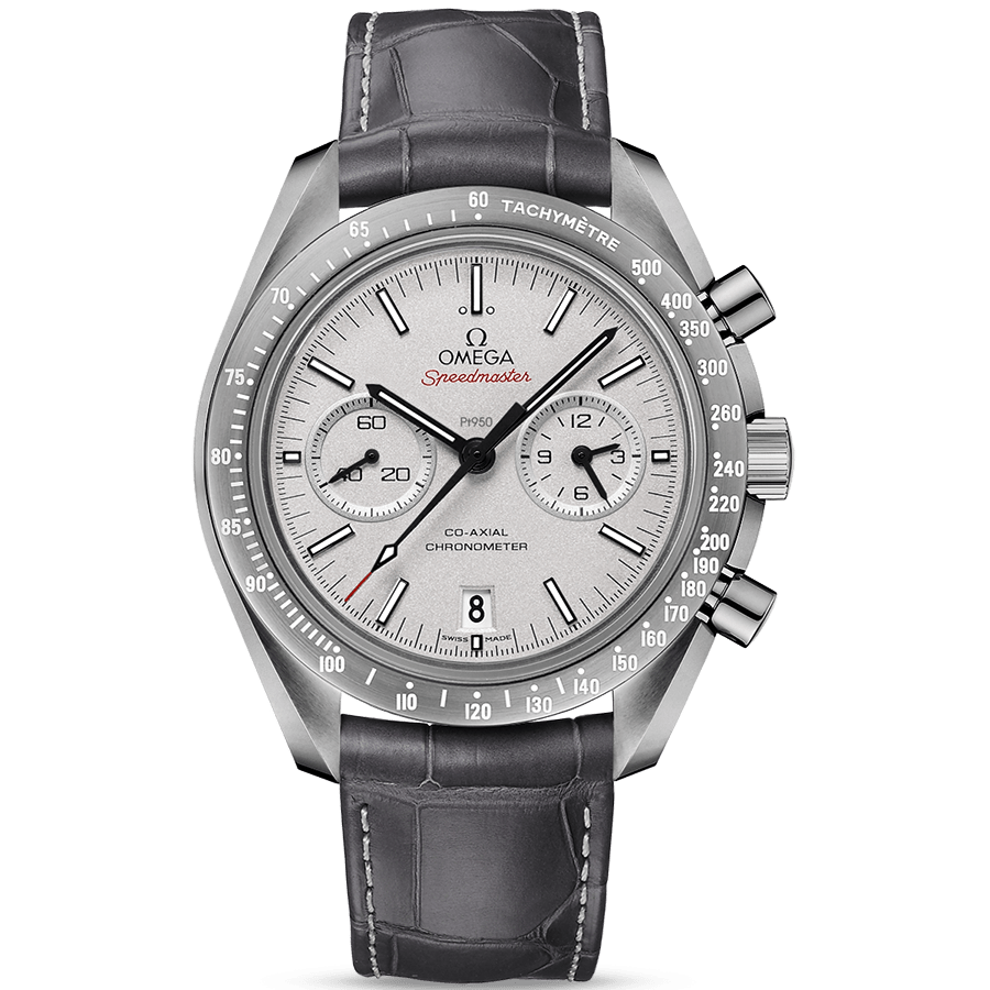 Omega Speedmaster Dark Side Of The Moon Co-Axial Chronometer Chronograph 44.25mm 311.93.44.51.99.002 Skeletonized Case Back "Grey Side Of The Moon" Foldover Clasp