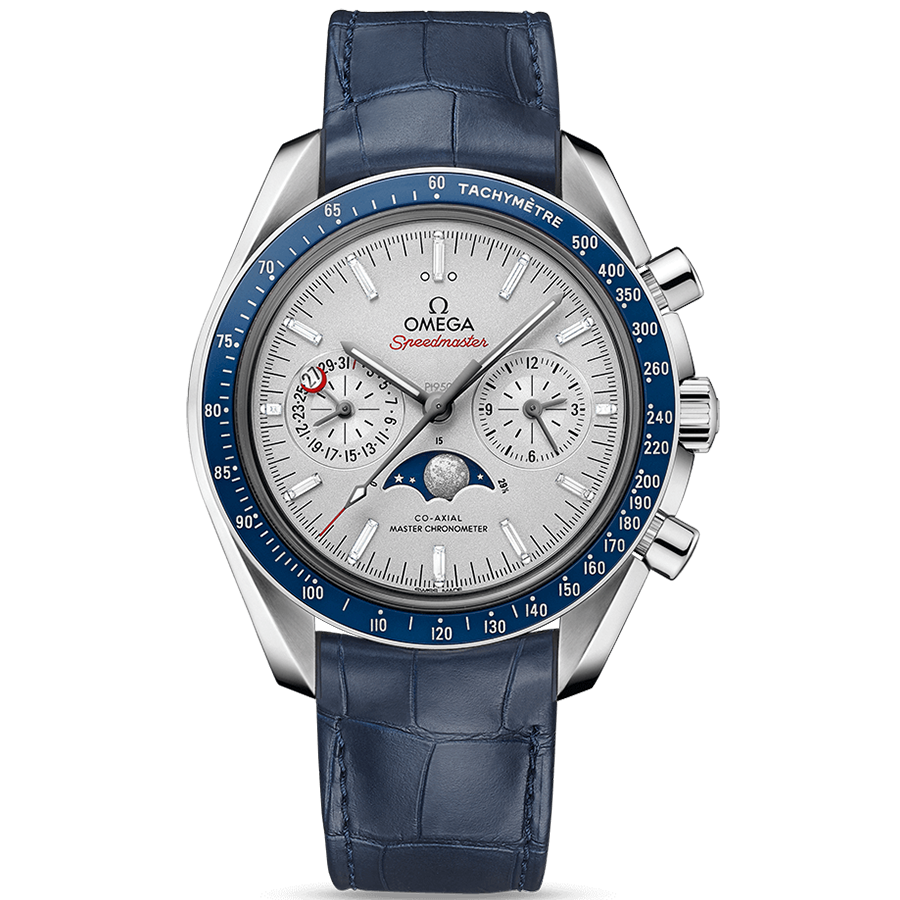 Omega Speedmaster Moonphase Co-Axial Master Chronometer Moonphase Chronograph 44.25mm 304.93.44.52.99.004 Skeletonized Case Back