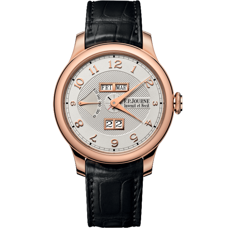 F.P.Journe Classique Quantième Perpétuel Rose Gold QP 42mm-40mm Silver Dial