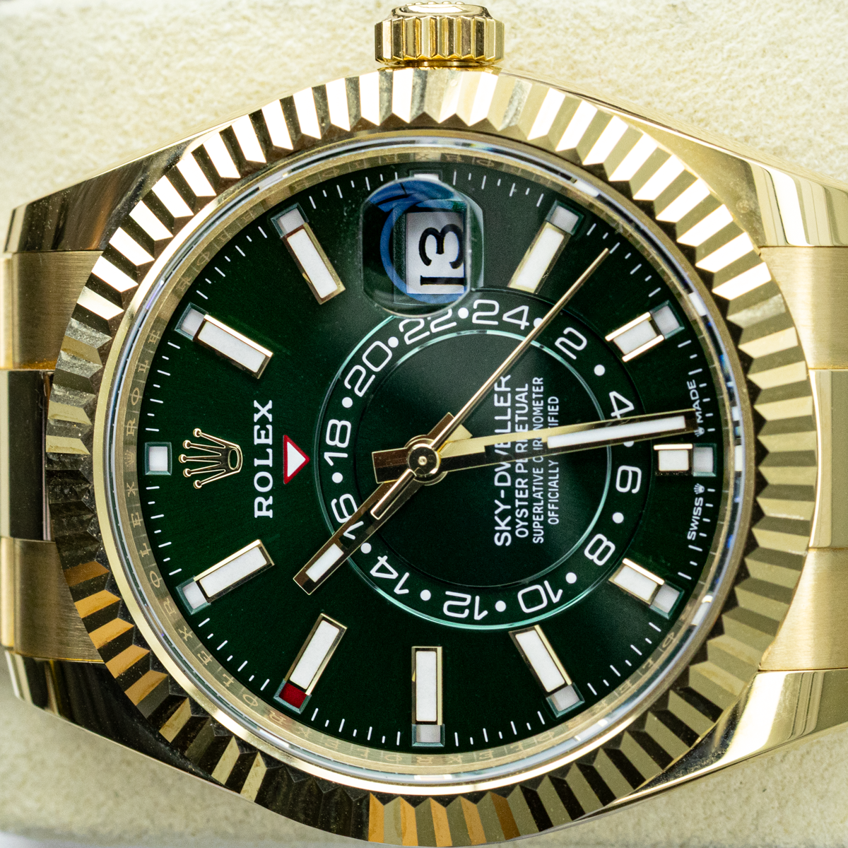 Rolex Sky-Dweller 336938 42mm Green Dial