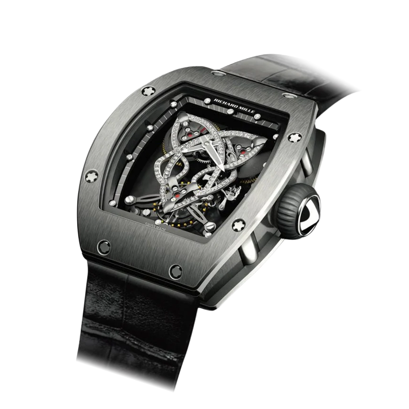 Richard Mille RM 019 Tourbillon Celtic 45mm Diamond-Set Openworked Dial