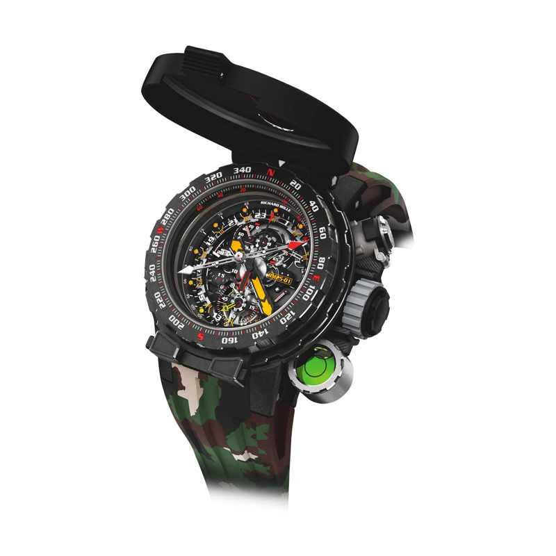 Richard Mille RM 25-01 Tourbillon Adventure Sylvester Stallone 50.85mm Openworked Dial