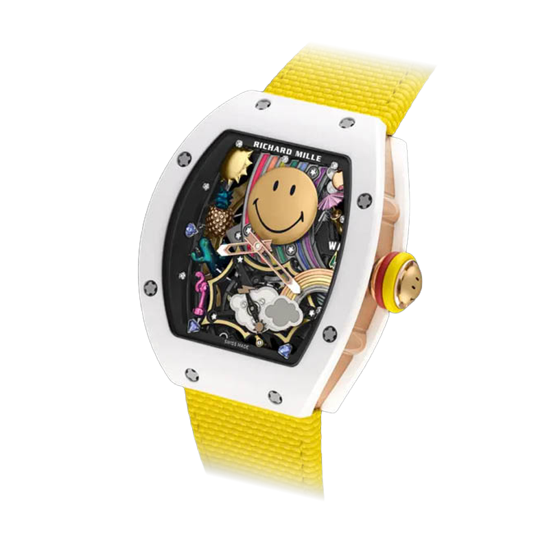 Richard Mille RM 88 Automatic Tourbillon 'Smiley' 48.15mm Openworked Dial