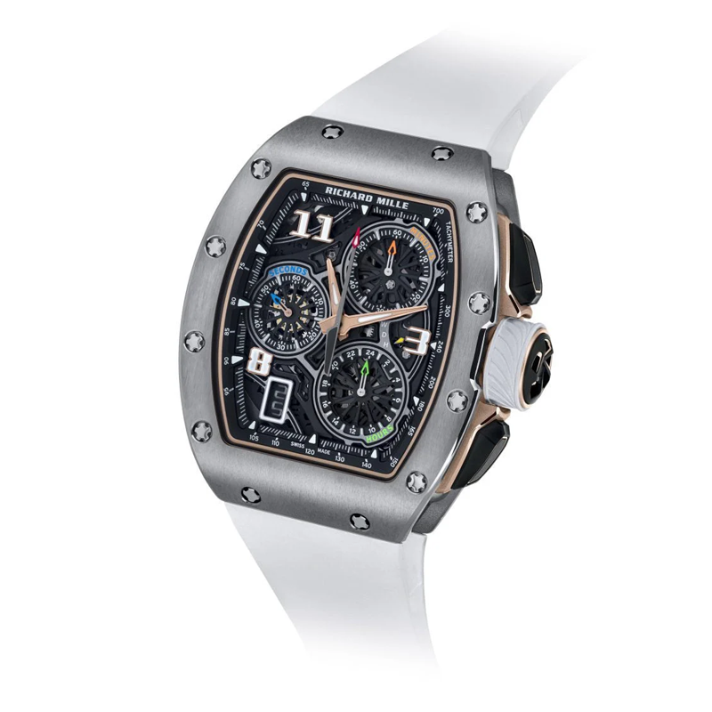 Richard Mille RM 72-01 Lifestyle Flyback Chronograph 47.34mm Openworked Dial