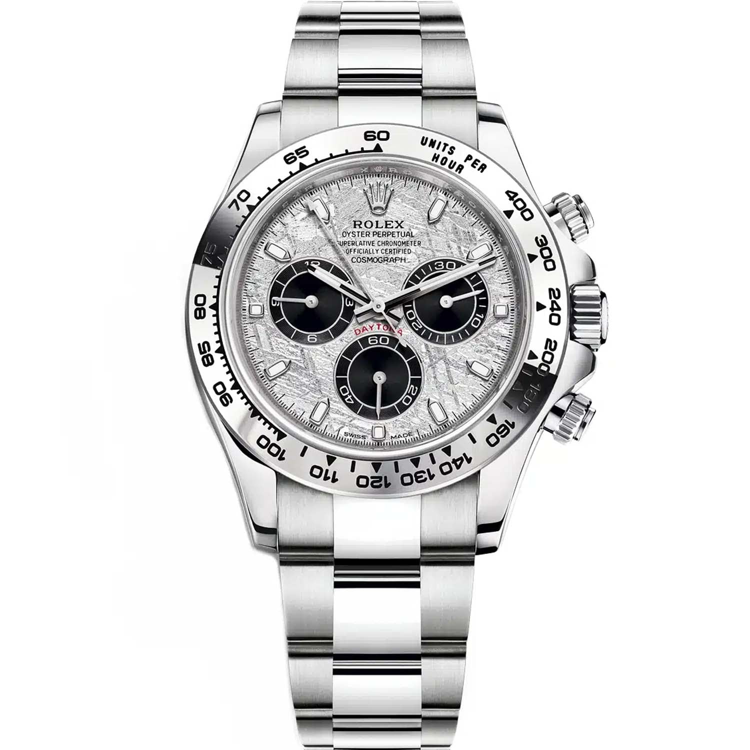 Rolex Daytona White Gold Meteorite & Black Dial 116509