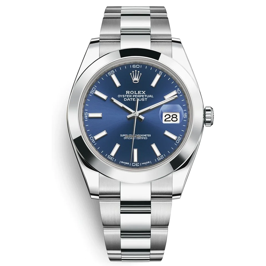 Rolex Datejust II Bright Blue Dial 41mm 126300