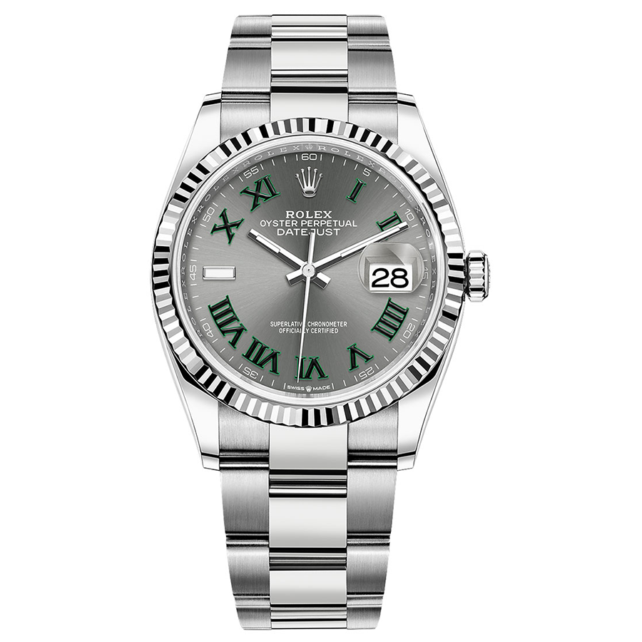 Slate roman rolex sale