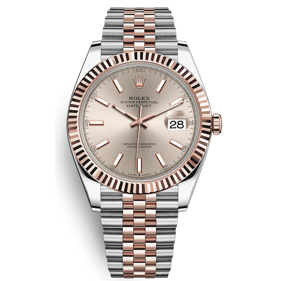 Rolex Datejust II Sundust Fluted Dial 41mm 126331