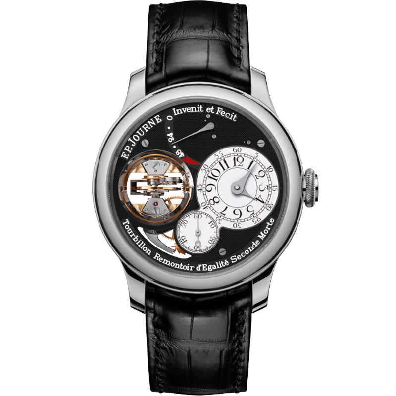 F.P.Journe Black Label Tourbillon Souverain TV 42mm Black Dial