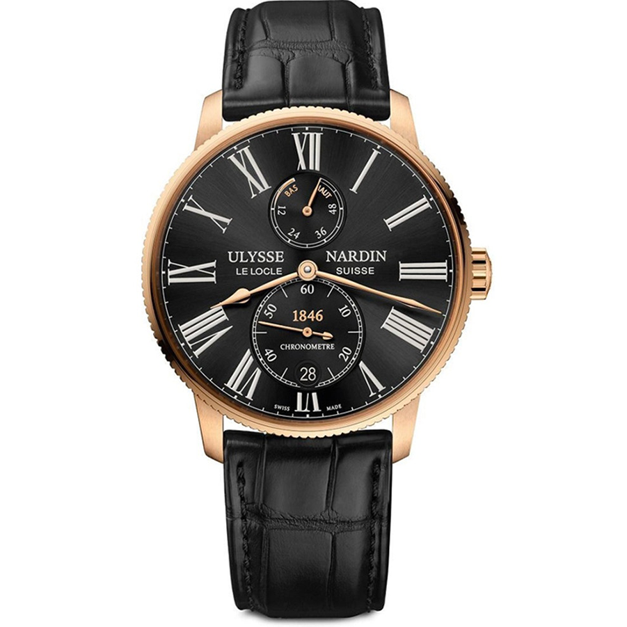 Ulysse Nardin Marine Torpilleur 42mm 1182-310/42 Black Dial