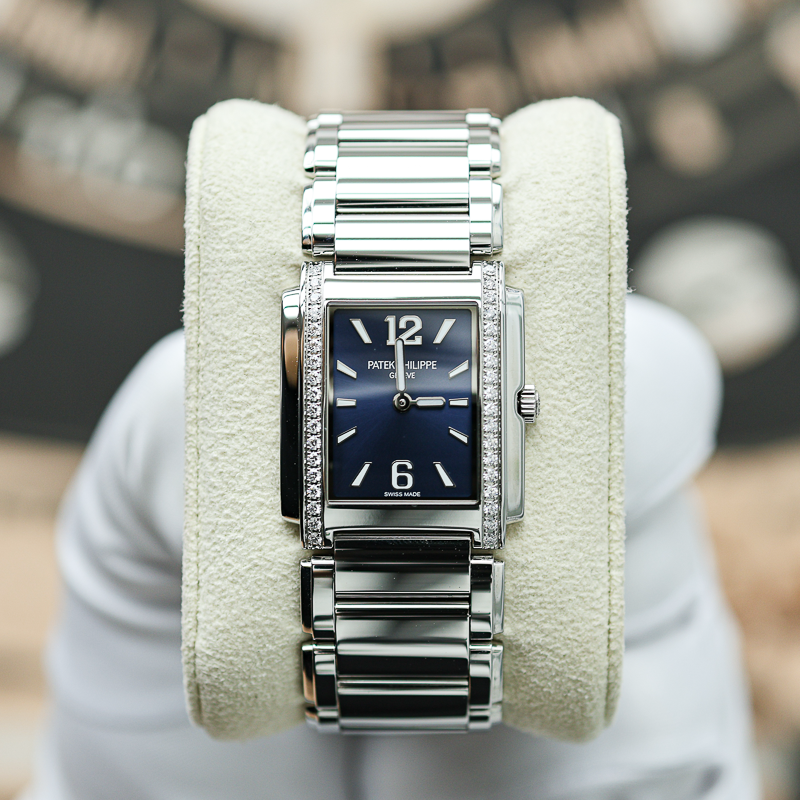Patek Philippe Twenty-4 Quartz 4910/1200A-001 25mm Blue Dial