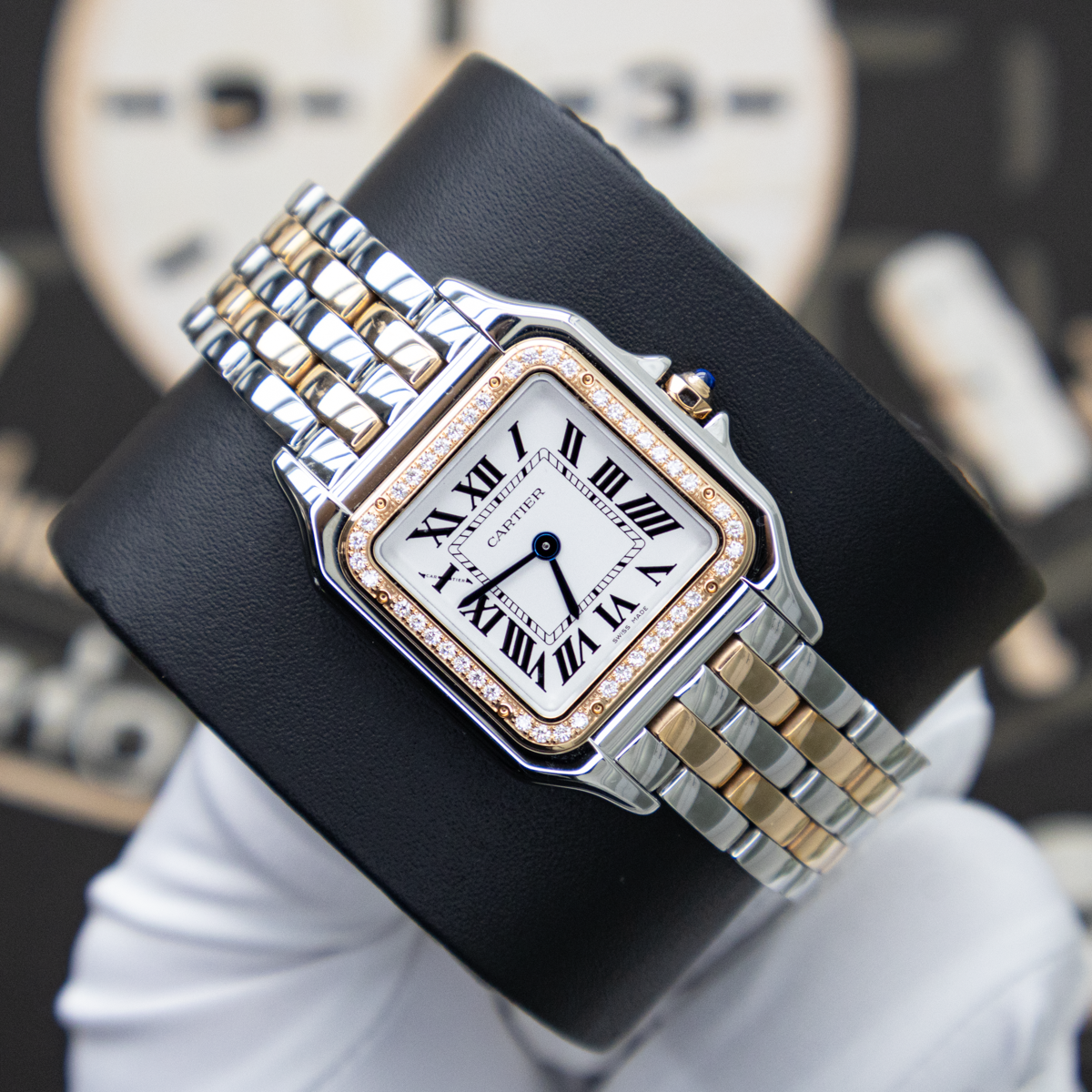 Cartier Panthère W3PN0015 27mm Silver Dial