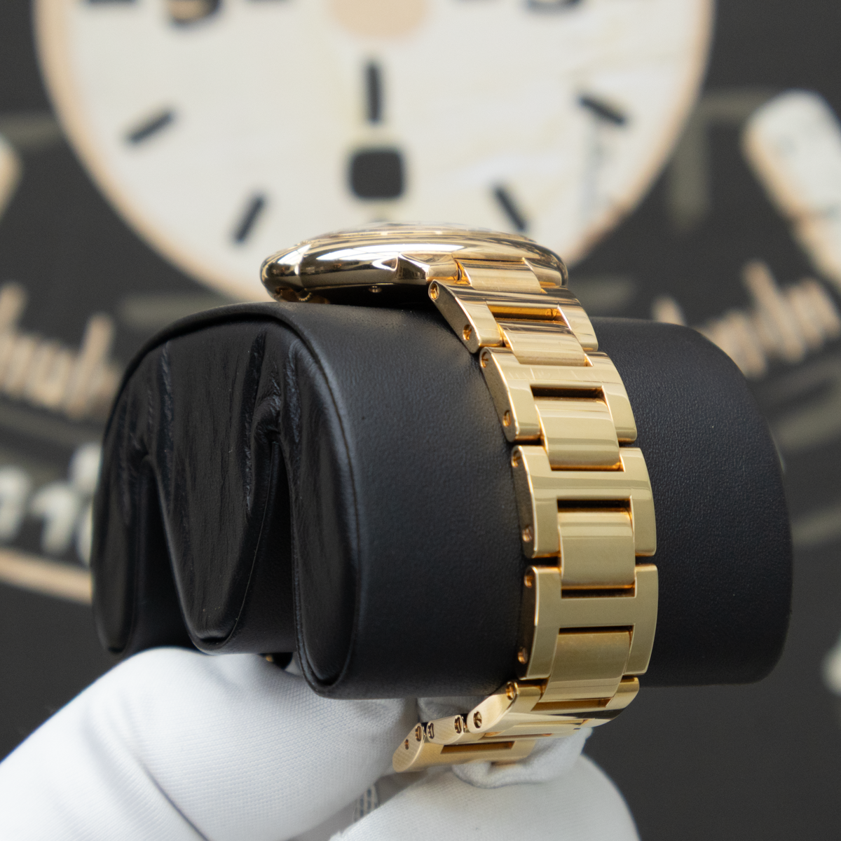 Cartier Ballon Bleu WGBB0054 33mm Silver Diamond Dial Pre-Owned