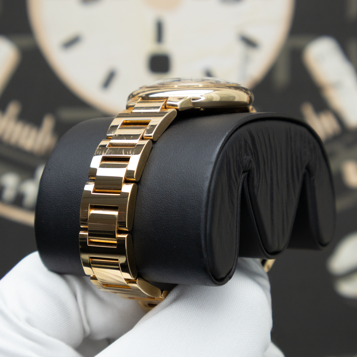 Cartier Ballon Bleu WGBB0054 33mm Silver Diamond Dial Pre-Owned