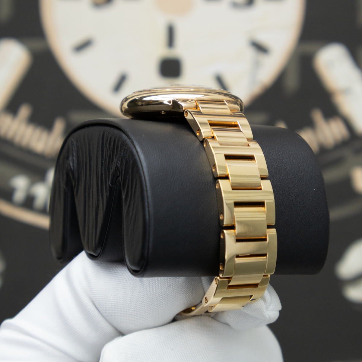 Cartier Ballon Bleu WGBB0054 33mm Silver Diamond Dial Pre-Owned