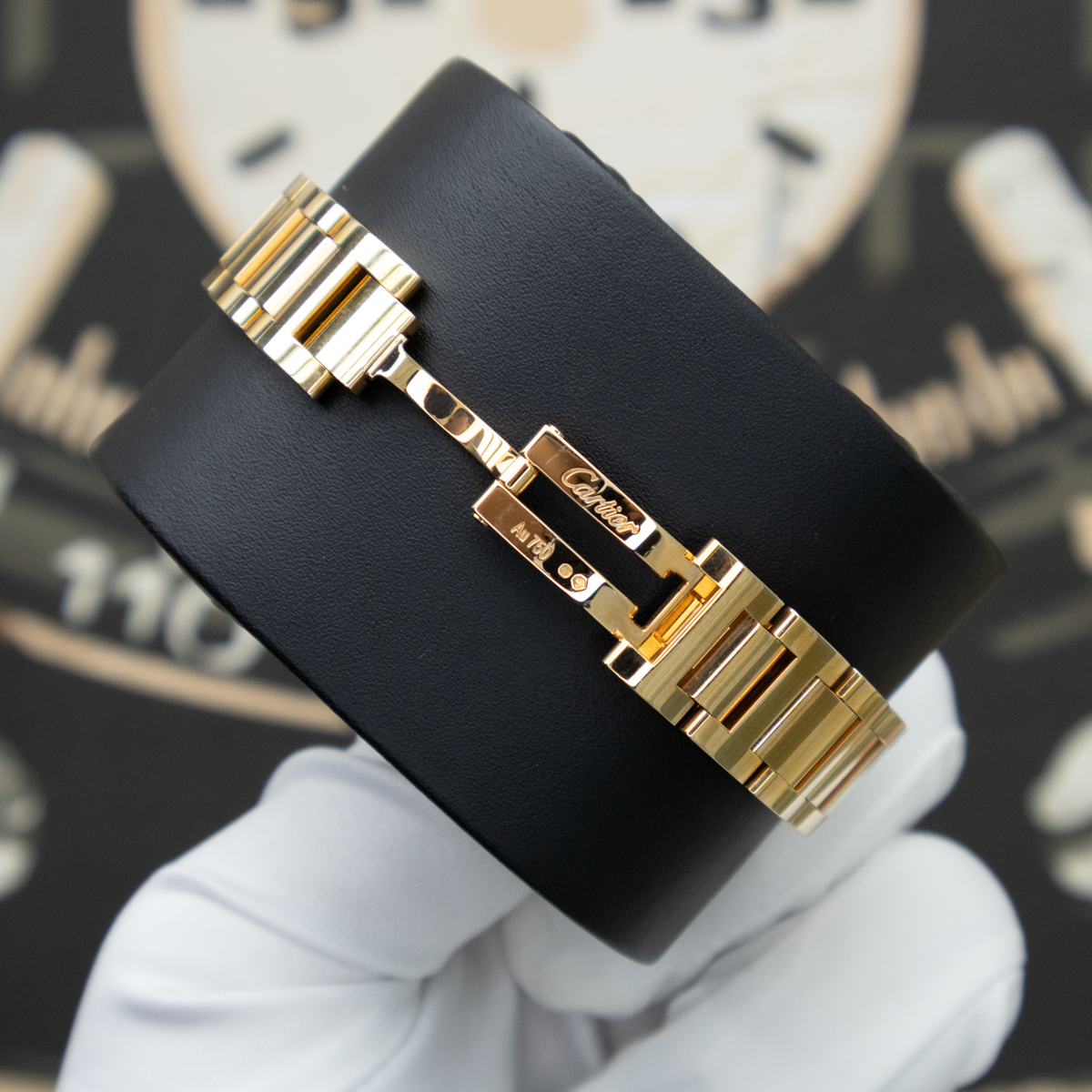 Cartier Ballon Bleu WGBB0054 33mm Silver Diamond Dial Pre-Owned
