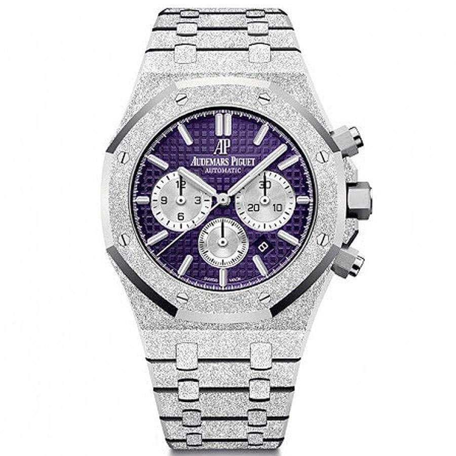 Audemars Piguet Limited Edition Royal Oak Chronograph Frosted 41mm 26331BC Purple Dial