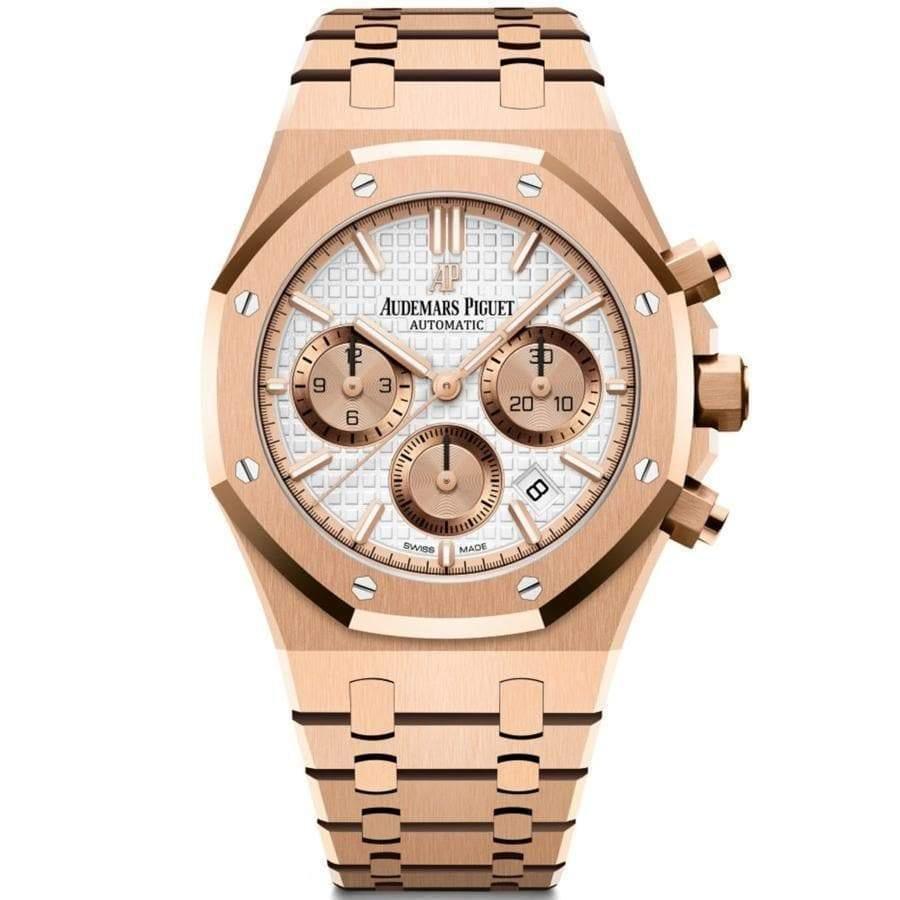 Audemars Piguet Royal Oak Chronograph 38mm 26315OR White Dial