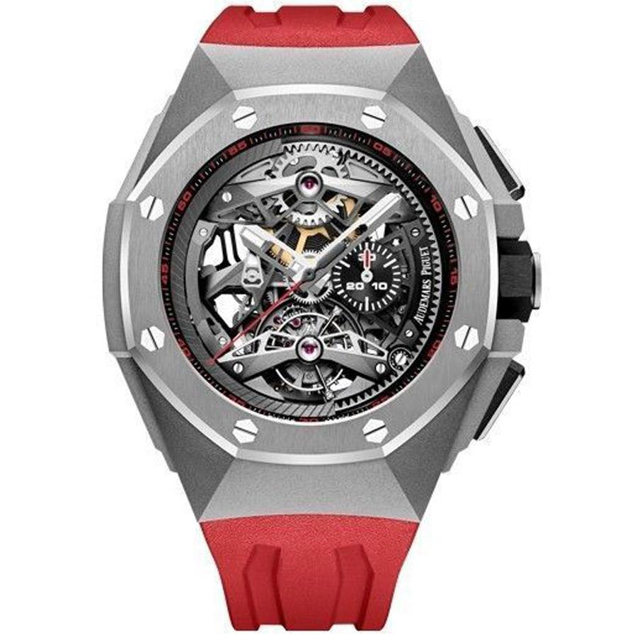 Audemars Piguet Royal Oak Concept Flying Tourbillon Chronograph 44mm 26587TI Overworked Dial