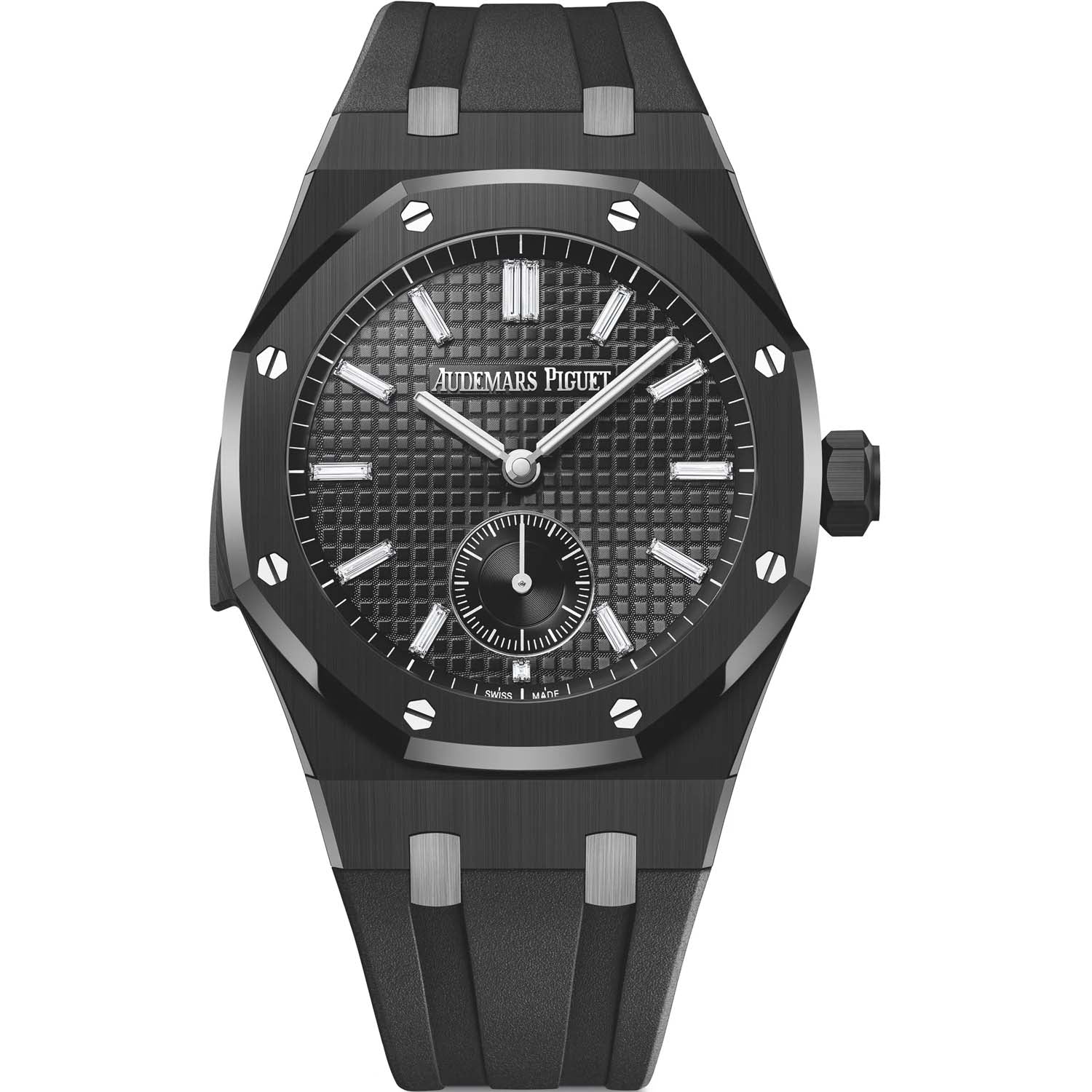 Audemars Piguet Royal Oak Minute Repeater Supersonnerie 42mm Black Ceramic Baguette Diamond Dial 26591CE.OO.D002CA.02