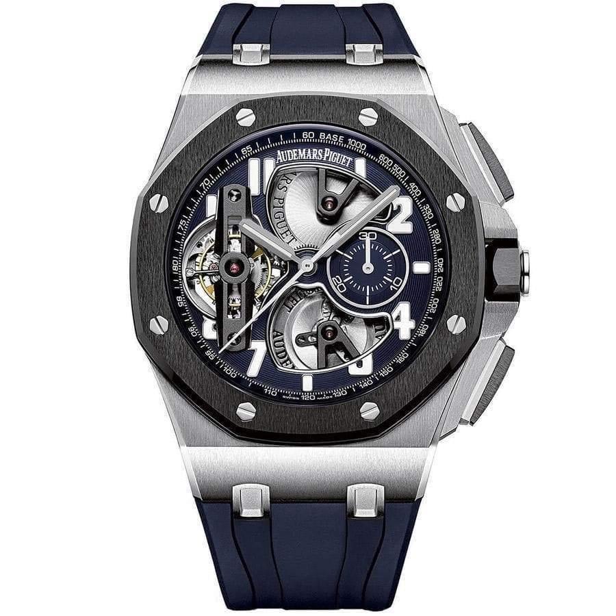 Audemars Piguet Royal Oak Offshore Tourbillon Chronograph 44mm 26388PO Overworked - First Class Timepieces